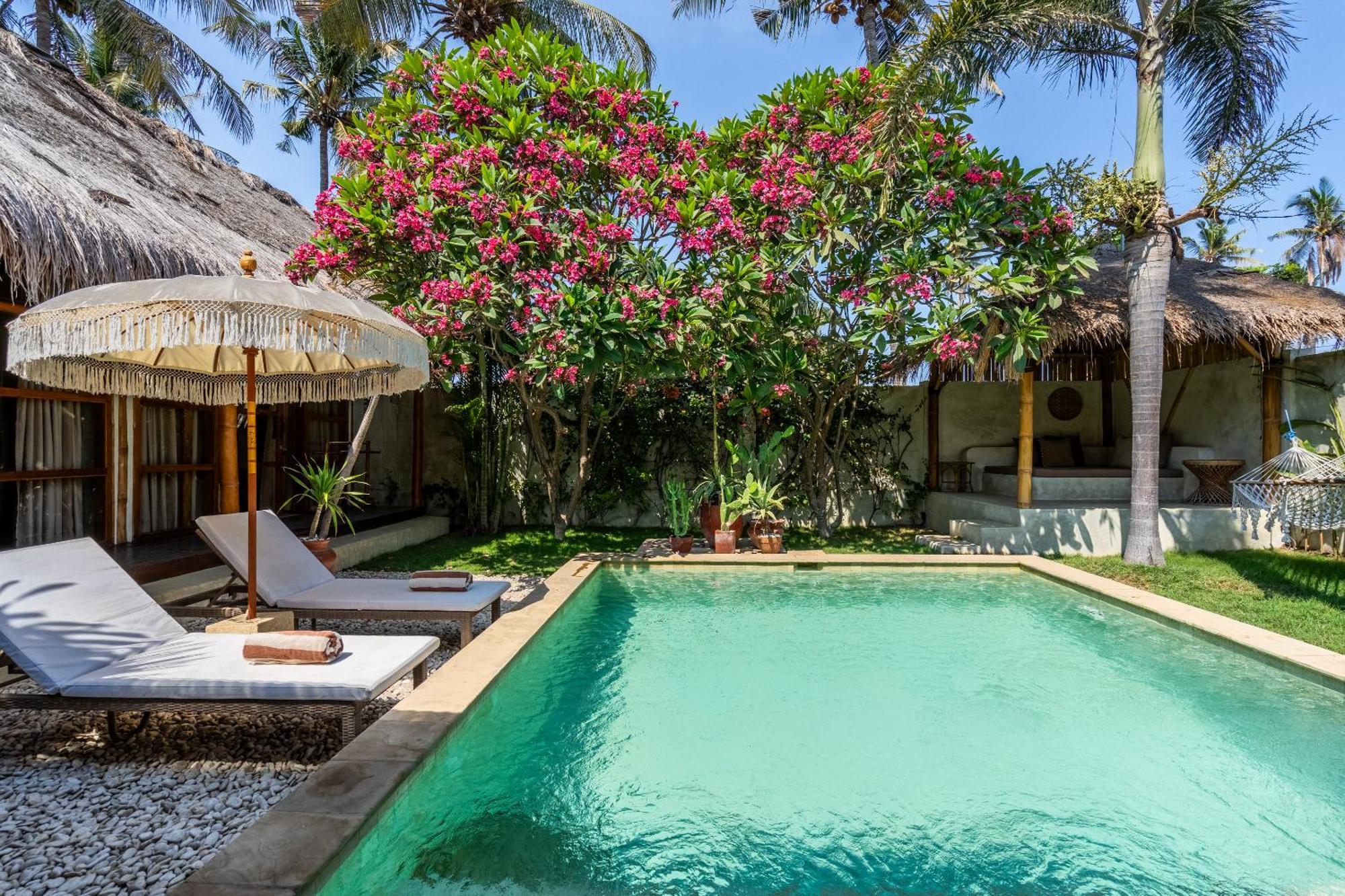 Villa Burung Gili Air Authentic 3-Bedroom Bamboo Villa With Private Pool 외부 사진
