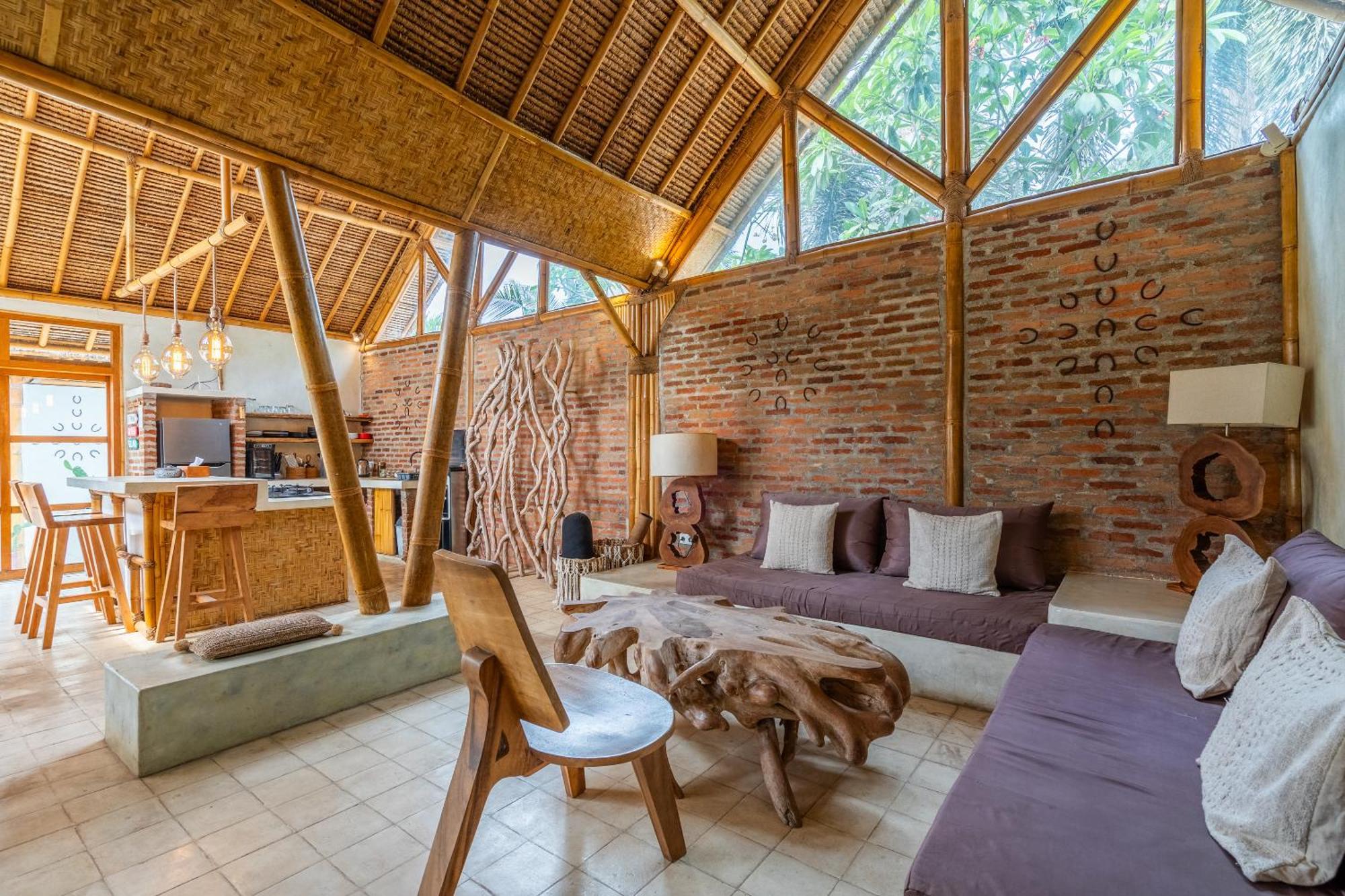 Villa Burung Gili Air Authentic 3-Bedroom Bamboo Villa With Private Pool 외부 사진