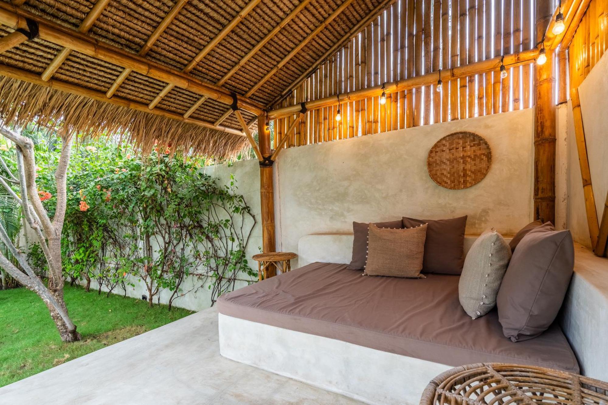 Villa Burung Gili Air Authentic 3-Bedroom Bamboo Villa With Private Pool 외부 사진